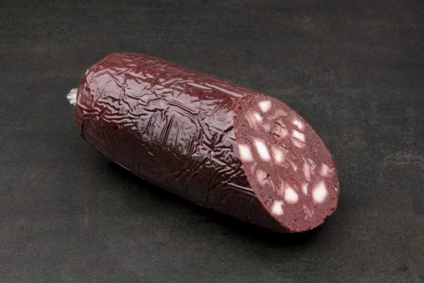 Bloedworst met spek ± 450 gram