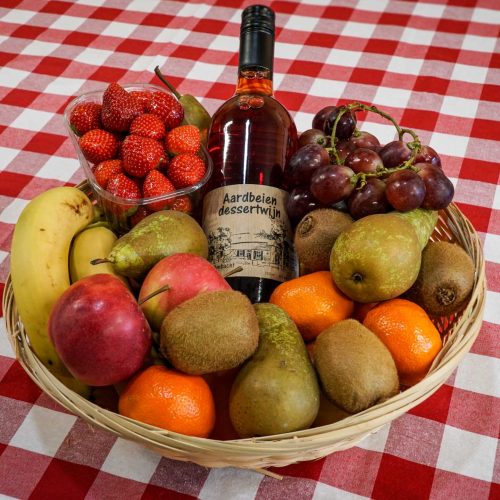 Fruitmand laten bezorgen Vitamine Wijn