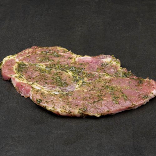 Procureurlap in knoflook marinade