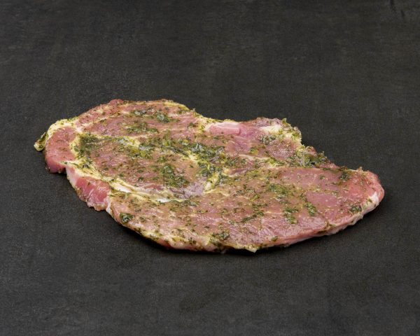 Procureurlap in knoflook marinade